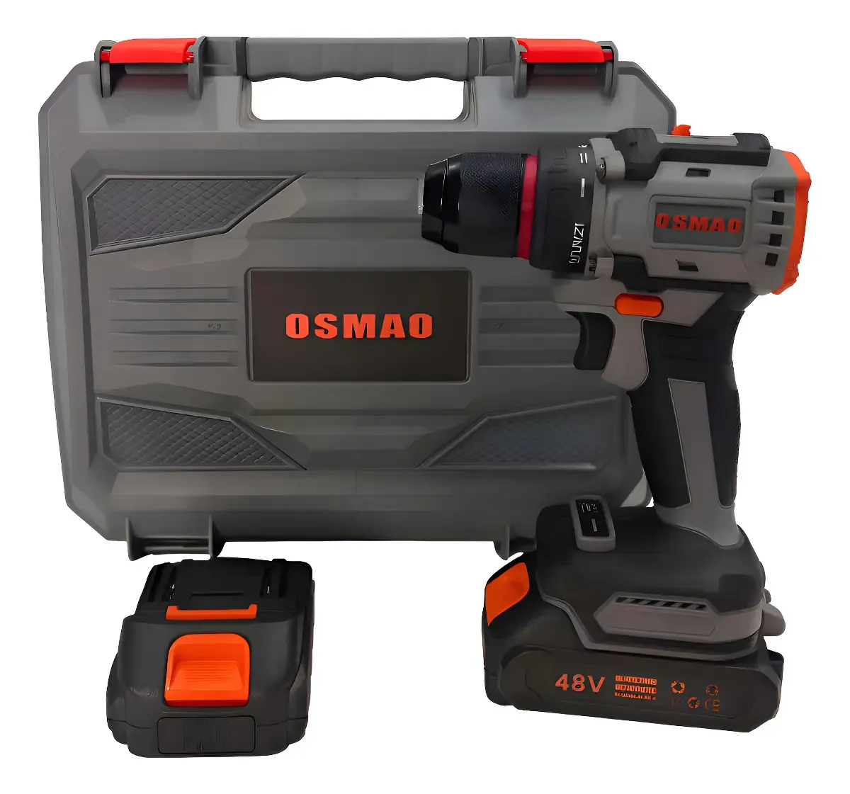 Taladro Eléctrico Inalámbrico con 2 Baterías y Herramientas