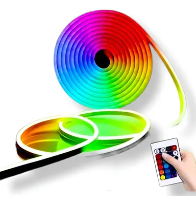 Tira De Luces Led Neón 5M Con Sincronización | ST-8026 - OFERTA🥇