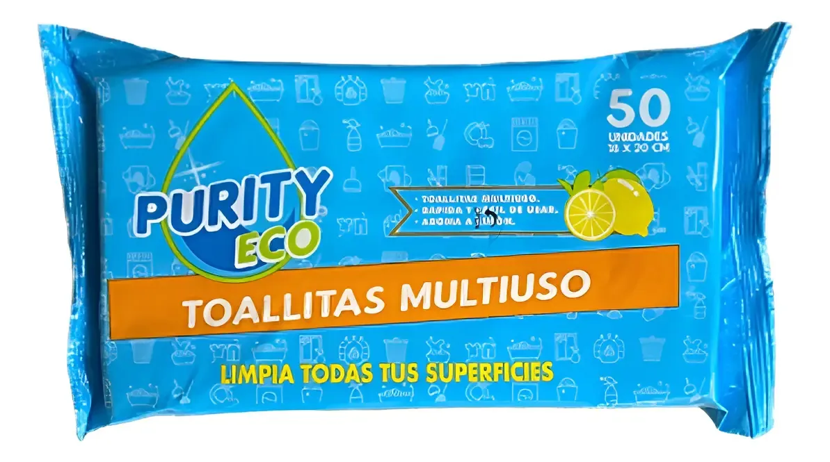 Toallas Desinfectantes Multiuso