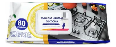 Toallitas Desinfectantes de Cocina 80 Pcs