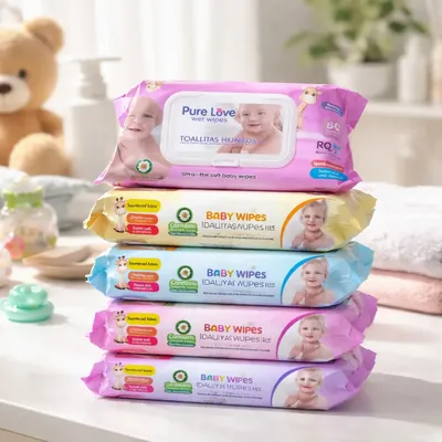 Toallitas Humedas Puro Love 80 pcs