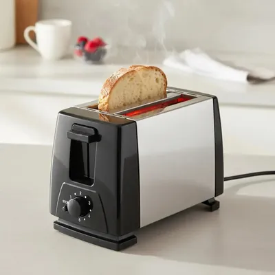 Tostador De Pan Eléctrico 650 W 2 Rebanadas | QLT118A
