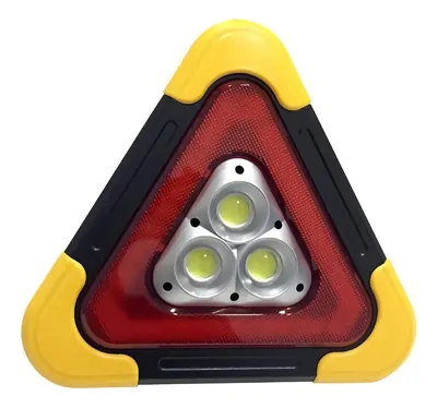 Triangulo De Emergencia Led USB - Solar