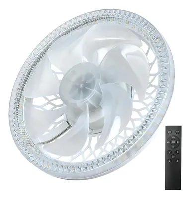 Ventilador de Techo con Luz Led y Control Remoto