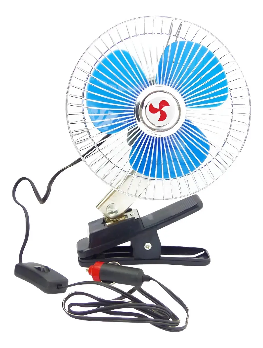 Ventilador para Auto Metálico de 6"