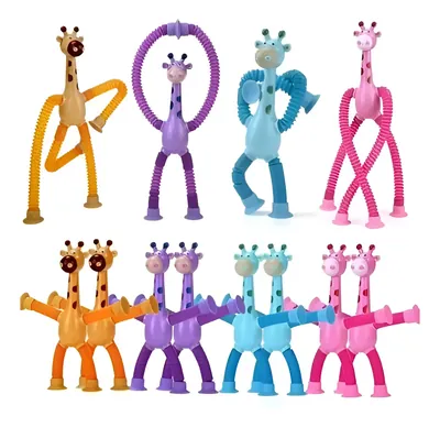 x12 Juguetes Sensoriales Jirafa