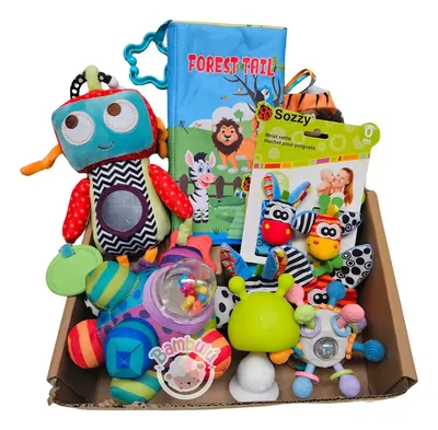 x12 Juguetes Sensoriales Robot